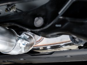 Honda Civic Performance Exhaust - AWE Tuning - Cat-Back Touring - Triple Chrome Silver Tips - 2023+