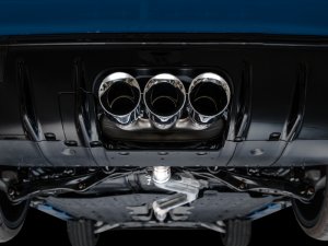 Honda Civic Performance Exhaust - AWE Tuning - Cat-Back Touring - Triple Chrome Silver Tips - 2023+