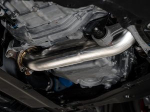 Honda Civic Performance Exhaust - AWE Tuning - Cat-Back Touring - Triple Chrome Silver Tips - 2023+