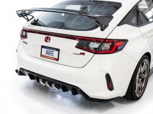 Honda Civic Performance Exhaust - AWE Tuning - Cat-Back Touring - Triple Chrome Silver Tips - 2023+