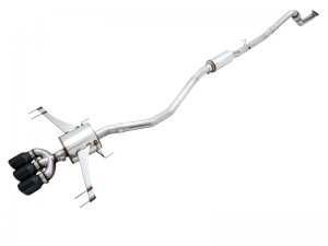 Honda Civic Performance Exhaust - AWE Tuning - Touring Edition - Diamond Black - 2017