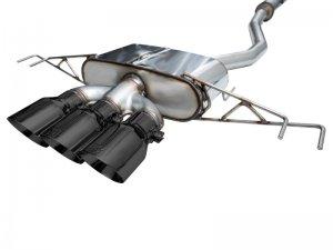 Honda Civic Performance Exhaust - AWE Tuning - Touring Edition Exhaust - Diamond Black - K20 - 2023+