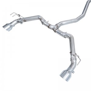 Honda Civic Performance Exhaust - AWE Tuning - Cat-Back Track Edition - Chrome Silver - 2022+