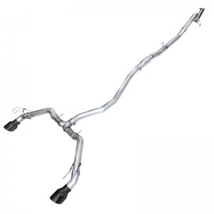 Honda Civic Performance Exhaust - AWE Tuning - Track Edition Catback - Dual Diamond Black Tips - 2022+