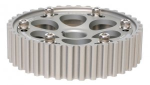 Honda Civic Cam Gear - Skunk2 Racing - Pro Series, Adjustable, 6 Bolt Design - Titanium - 1.5/1.6L - `88-`95