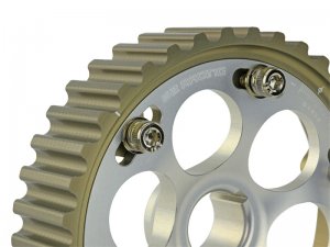 Honda Civic Cam Gear - Skunk2 Racing - Pro Series, Adjustable, 6 Bolt Design - Titanium - 1.5/1.6L - `88-`95