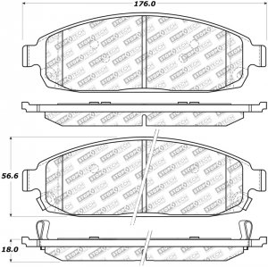 Jeep Grand Cherokee - ST Street Brake Pads