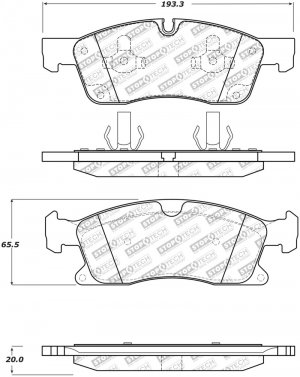Jeep Grand Cherokee - ST Street Brake Pads