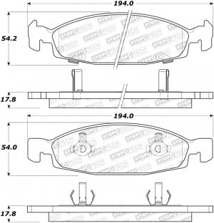 Jeep Grand Cherokee - ST Street Brake Pads