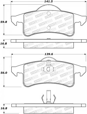 Jeep Grand Cherokee - ST Street Brake Pads