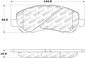 Jeep Patriot - ST Street Brake Pads