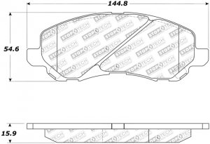 Jeep Patriot - ST Street Brake Pads