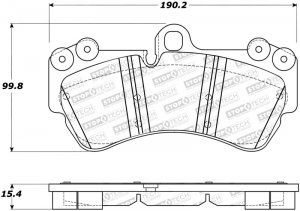 Porsche Cayenne ST Street Brake Pads