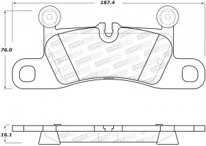 Porsche Cayenne ST Street Brake Pads