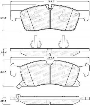 Jeep Grand Cherokee - ST Street Brake Pads
