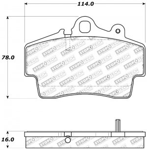 Porsche Boxster ST Sport Brake Pads