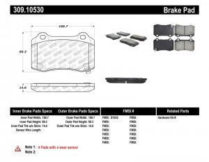 Jeep Grand Cherokee - ST Sport Brake Pads
