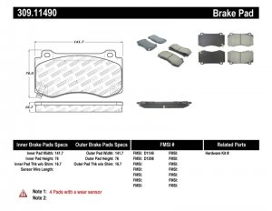Jeep Grand Cherokee - ST Sport Brake Pads