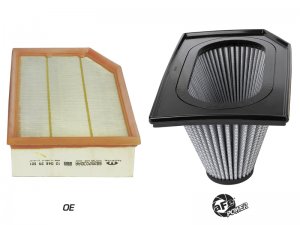 Jeep Wrangler JL Air Filter - aFe - Pro DRY S - 2.0L - `18-`20