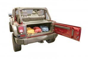 Jeep Wrangler JK - TFY Tailgate Security Enclosure