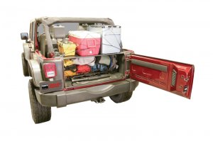 Jeep Wrangler JK - TFY Tailgate Security Enclosure