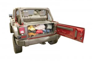 Jeep Wrangler JK - TFY Tailgate Security Enclosure