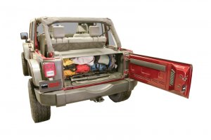 Jeep Wrangler JK - TFY Tailgate Security Enclosure
