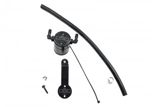 Honda Civic Oil Separator - Passenger Side - J&L - 3.0 - Black Anodized - 1.5L Turbo - `16-`21