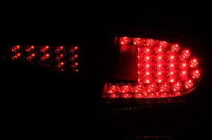 Honda Civic LED Taillights - ANZO - Black - `06-`11