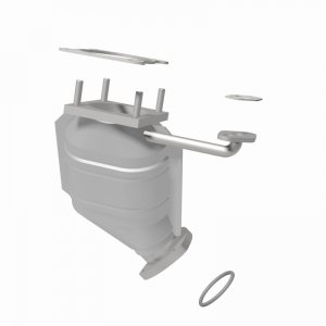 Honda Civic Catalytic Converter - Magnaflow - California Grade CARB Compliant Direct-Fit - 1.5L - `85-`87