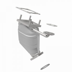 Honda Civic Catalytic Converter - Magnaflow - California Grade CARB Compliant Direct-Fit - 1.5L - `85-`87