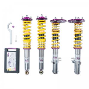 Porsche 911 Suspension Lift Kit - KW - KW V3 Clubsport, 2-Way Adjustable - `91-`94