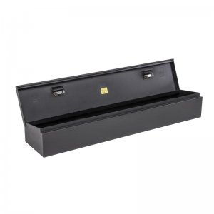 Jeep Gladiator Underseat Lockbox - Rear - Tuffy Products - Standard Key - Black - `20-`24