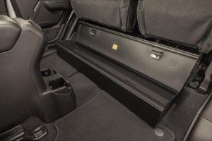 Jeep Gladiator Underseat Lockbox - Rear - Tuffy Products - Standard Key - Black - `20-`24