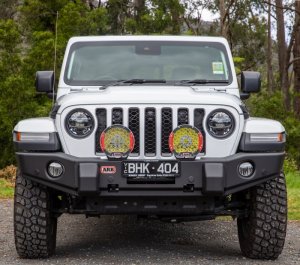 Jeep Gladiator Front Winch Bumper - ARB - Sahara Bars - `20-`21