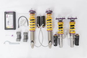 Porsche 911 Coilover Suspension Kit - KW - V4 Clubsport 3-Way with PDCC - `13-`16
