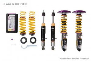 Porsche 911 GT3 Coilover Suspension Kit - KW - V4 Clubsport Coilover Kit 3-Way - `14-`19
