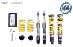 Porsche 911 Suspension Lift Kit - KW - KW V4 Coilover - 2021