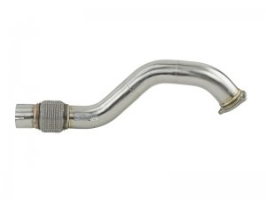 Honda Civic Performance Exhaust - Skunk2 Racing - Alpha Series Race Downpipe w/ Cat Converter - `18-`20