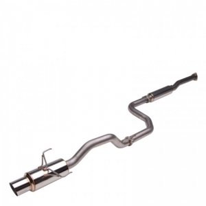 Honda Civic Performance Exhaust - Skunk2 Racing - MegaPower RR, 76mm, Cat Back, T-304 Stainless Steel - `96-`00