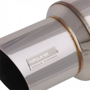 Honda Civic Performance Exhaust - Skunk2 Racing - MegaPower RR, 76mm, Cat Back, T-304 Stainless Steel - `96-`00