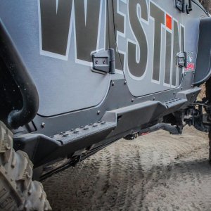 Jeep Wrangler JK - WES Snyper Rock Rail Steps