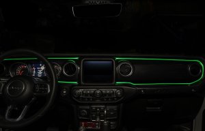 Jeep Gladiator Fiber Optic Kit - ORACLE Lighting - Fiber Optic LED Interior Kit - ColorSHIFT