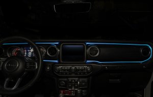 Jeep Gladiator Fiber Optic Kit - ORACLE Lighting - Fiber Optic LED Interior Kit - ColorSHIFT