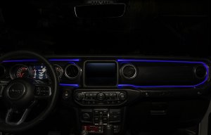 Jeep Gladiator Fiber Optic Kit - ORACLE Lighting - Fiber Optic LED Interior Kit - ColorSHIFT