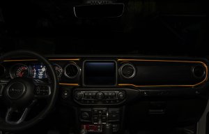 Jeep Gladiator Fiber Optic Kit - ORACLE Lighting - Fiber Optic LED Interior Kit - ColorSHIFT