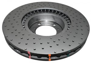 Porsche Panamera DBA 4000 Series Drilled Rotors
