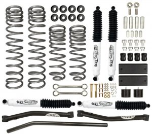 Jeep Gladiator Suspension Lift Kit with New Shocks - Tuff Country - 3.5in, SX8000 Shocks - `20-`23