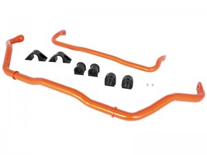 Honda Civic Sway Bar Set - Front + Rear - aFe - Type R - Tangerine Orange - 2.0L - `17-`21