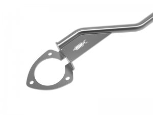 Honda Civic Strut Brace - Front - aFe - aFe Control - Gunmetal Gray - 1.5L - `16-`21